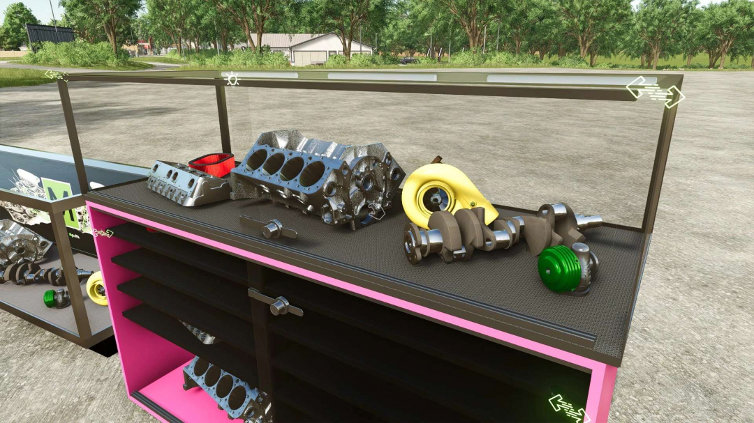 Parts Display Cases v1.0