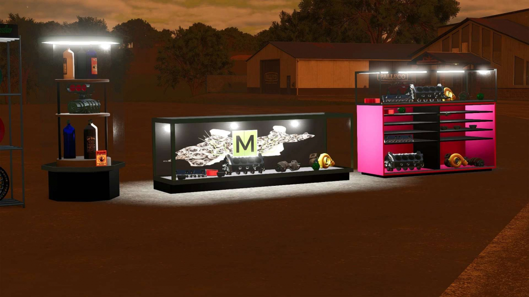 Parts Display Cases v1.0