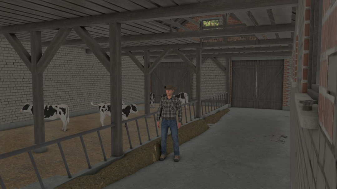 Polish Brick Cowshed V1.0