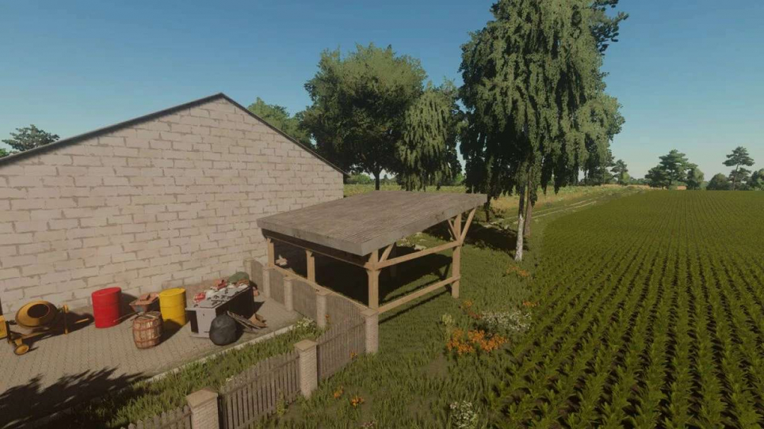 Polish wooden shed v1.0