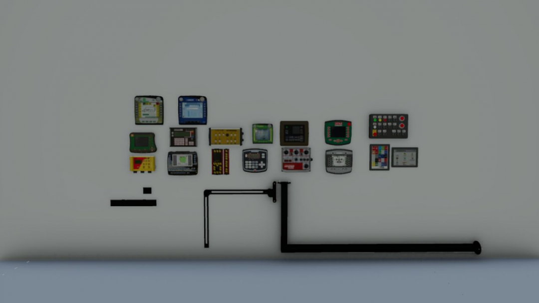 Set of terminals, GPS and supports V1.0