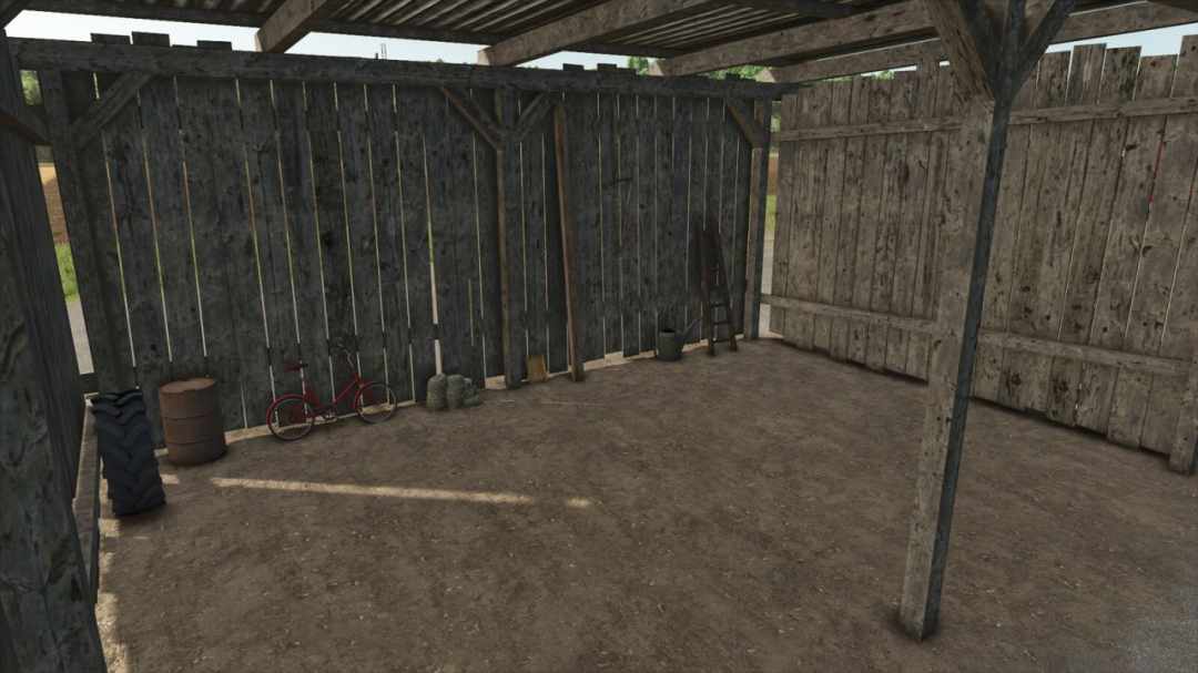 Small Old Wooden Shed V1.0