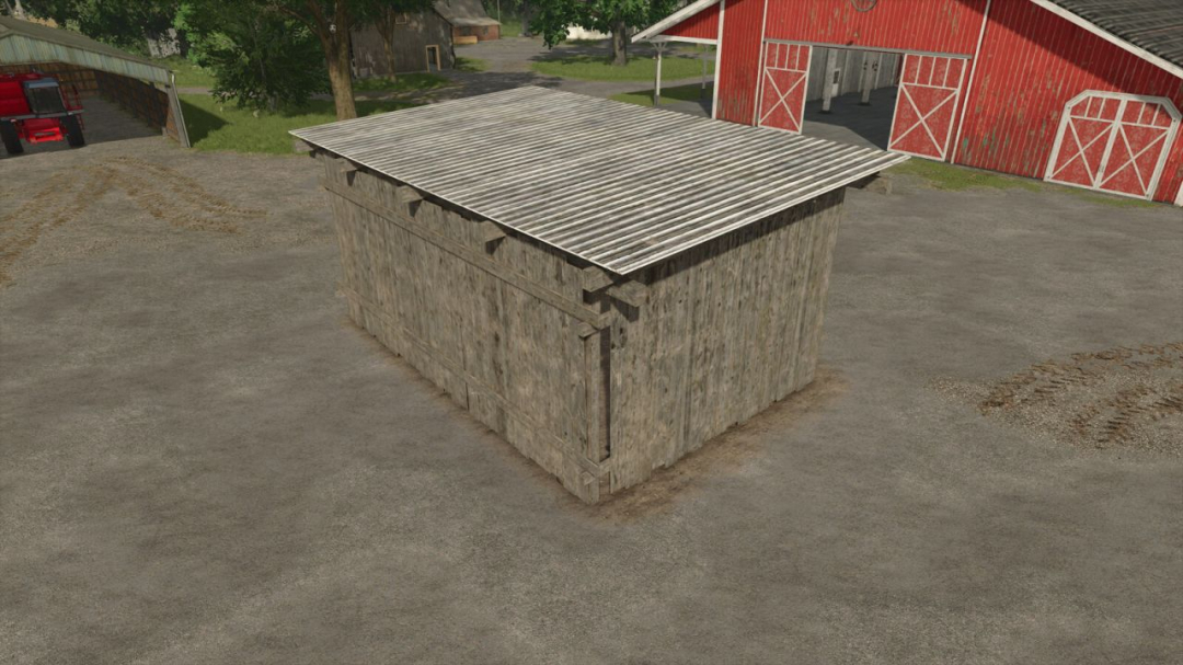 Small Old Wooden Shed V1.0