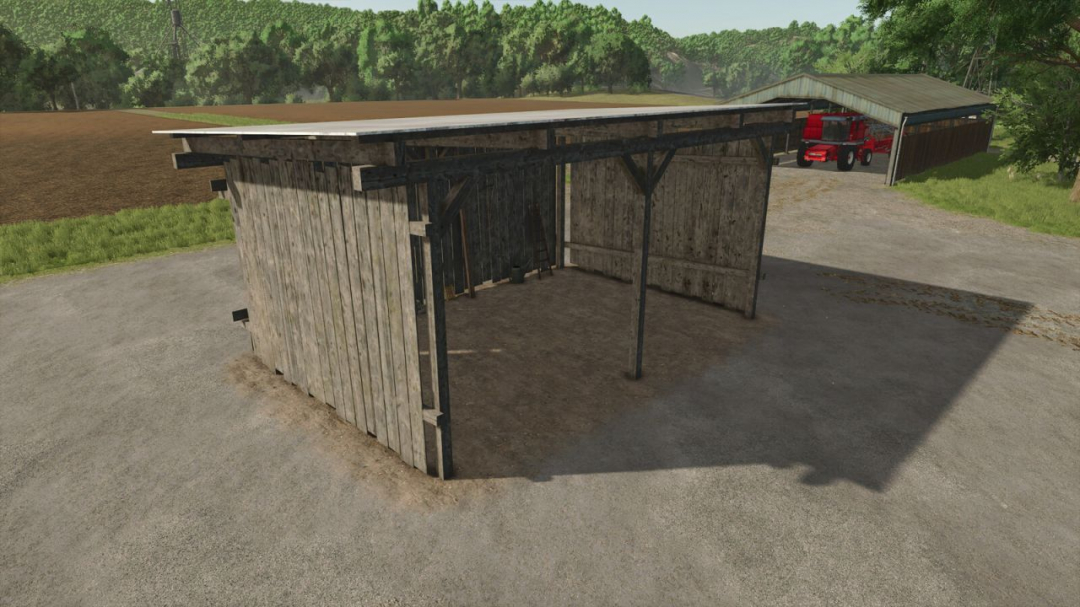 Small Old Wooden Shed V1.0