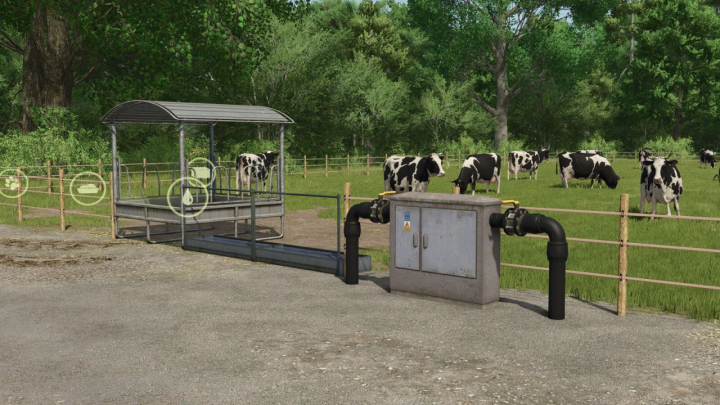fs25-mods, Automatic Water For Animals And Greenhouses V1.0