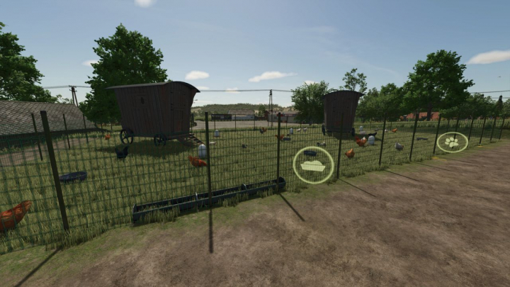 fs25-mods,  Outdoor Chicken Coop V1.0