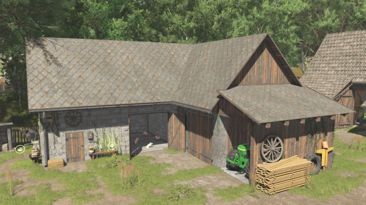 fs25-mods, Pigsty With A Barn v1.0.0.1