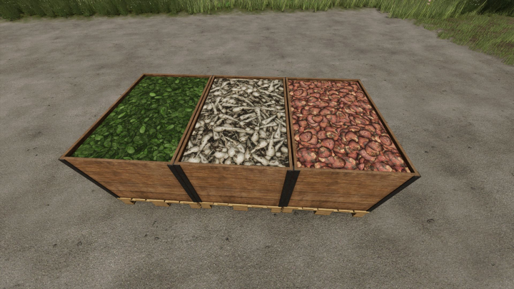 fs25-mods,  Root crops pallet V1.2