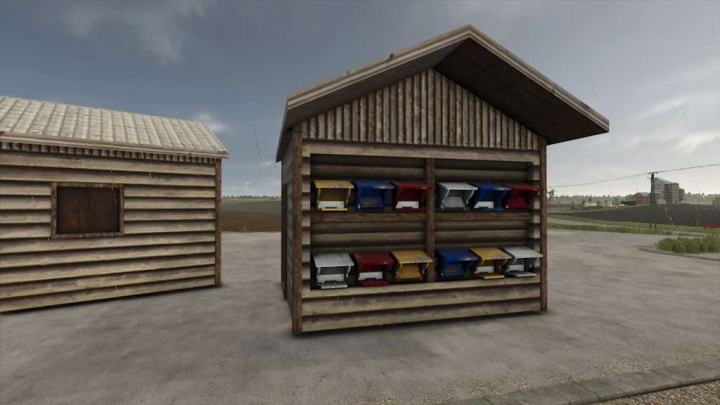 fs25-mods,  Small Bee Hive v1.6