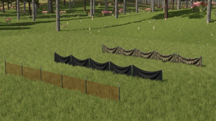 fs25-mods, U.S. Construction Fences V1.0
