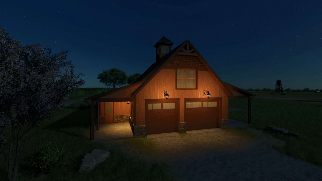 American-style Wooden Garage v1.0