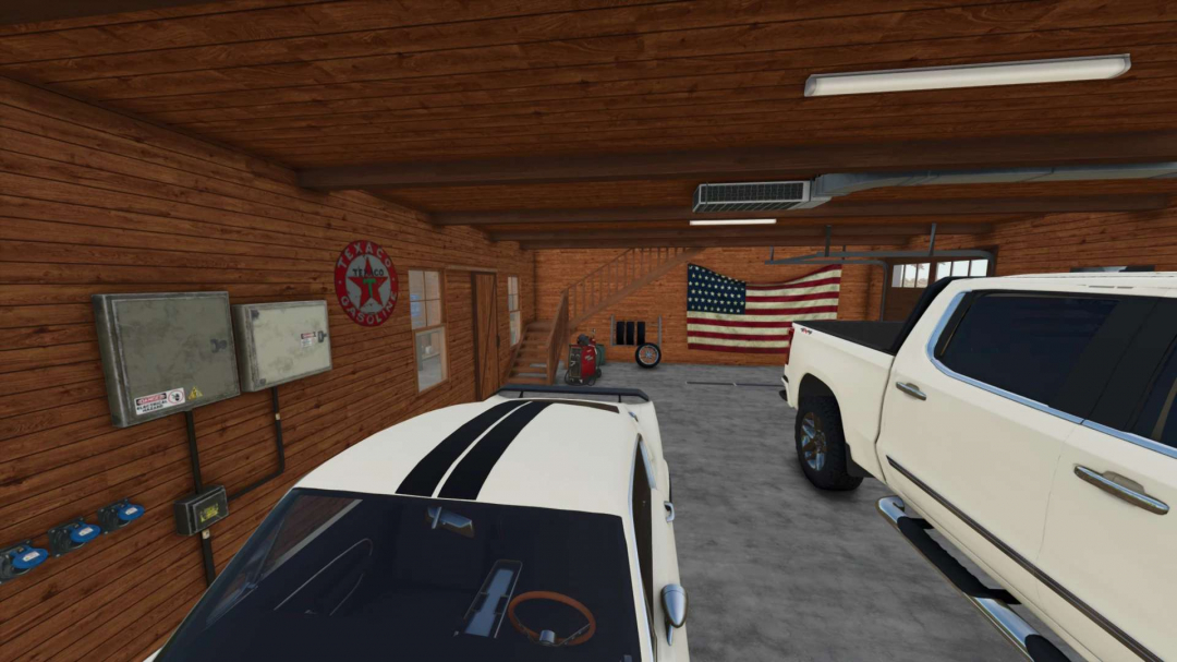 American-style Wooden Garage v1.0
