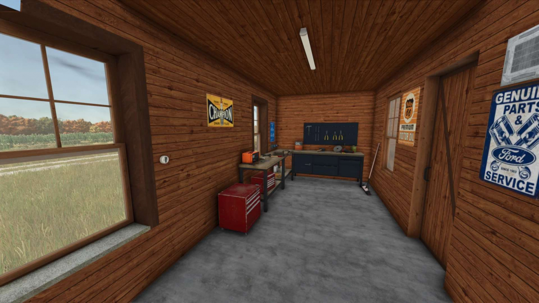 American-style Wooden Garage v1.0