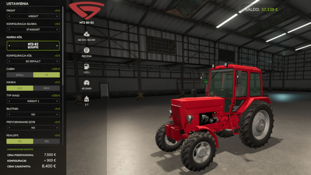 Belarus MTZ 80-82 V2.0