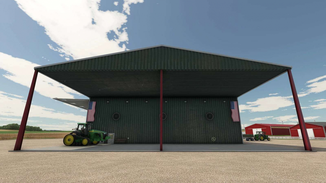 Large Drive Thru Shed v1.0
