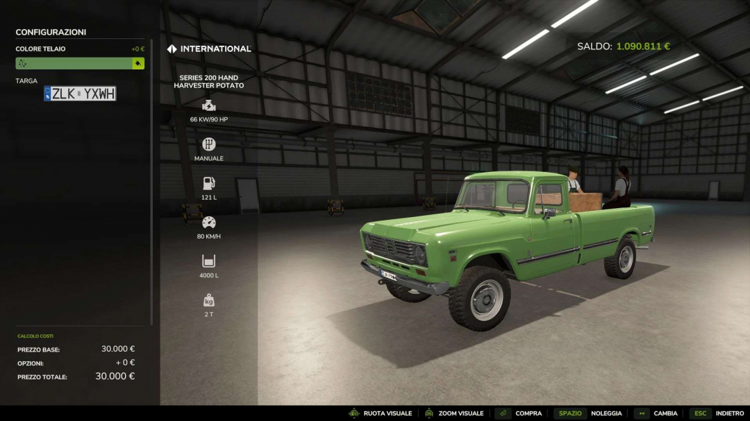 Pickup Hand Harvester v2.0