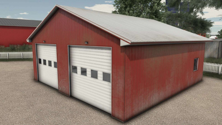 fs25-mods,  Garage With Tool Table v1.0