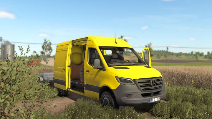 fs25-mods,  Mercedes-Benz Sprinter 2021 V1.0.0.1
