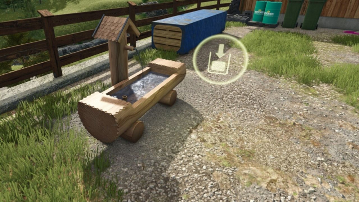 fs25-mods, Wooden Fountain V1.0