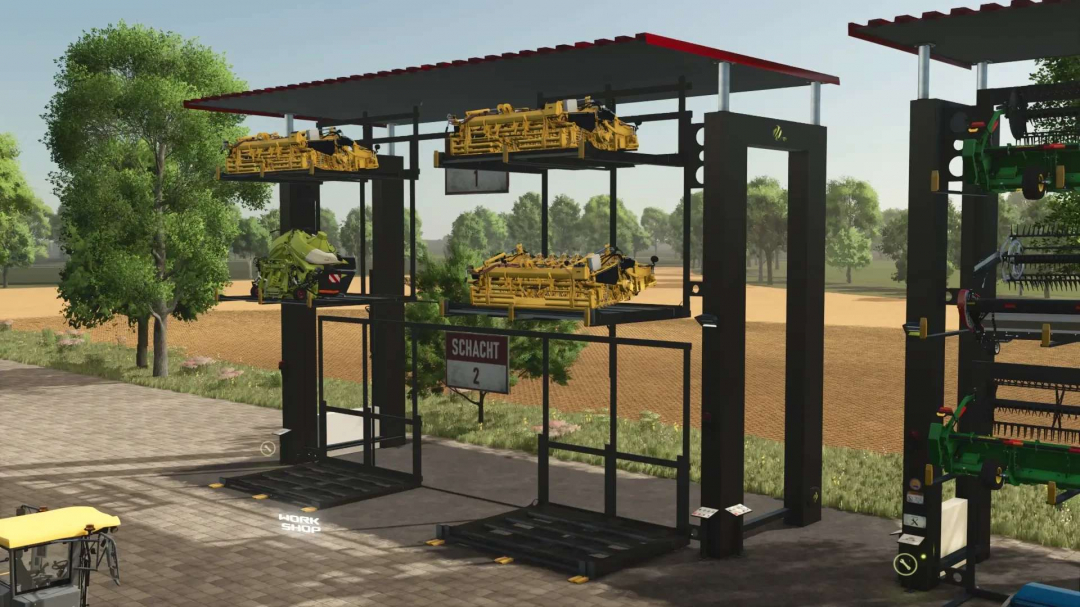 2 cutting units storage for all types of cutting units v1.0.0.2
