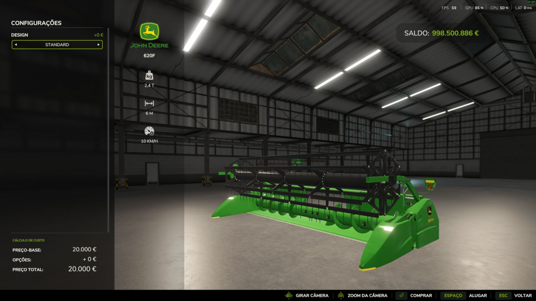 John Deere 1175 2016 V1.0