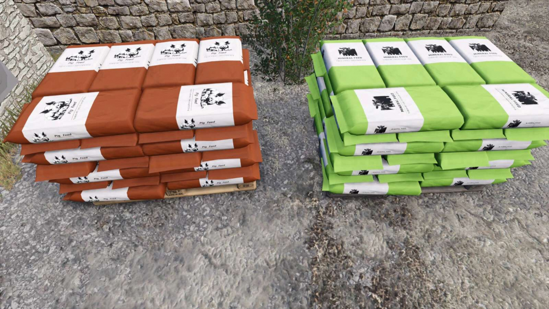 Mineral Feed Production And PigFood v1.0