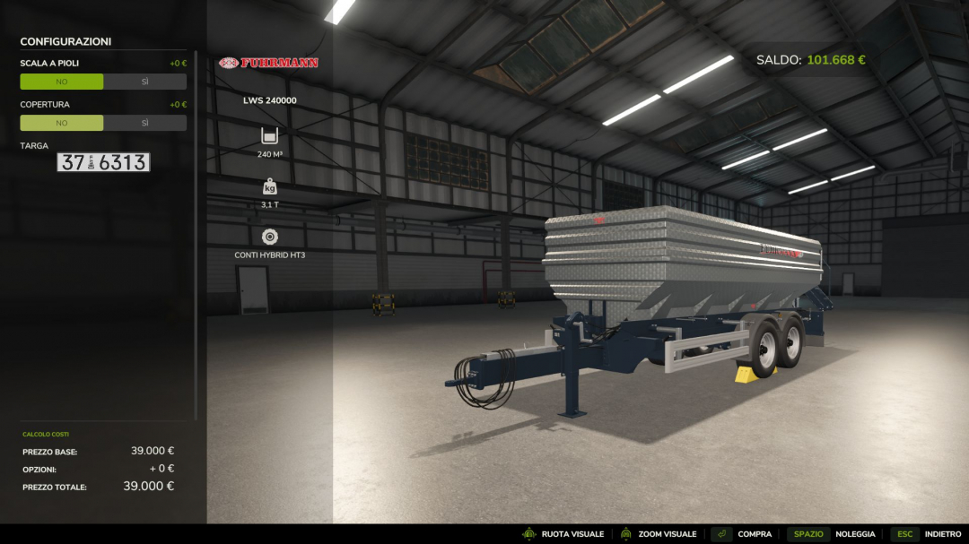 Modifications pack for grapes and olives V1.0