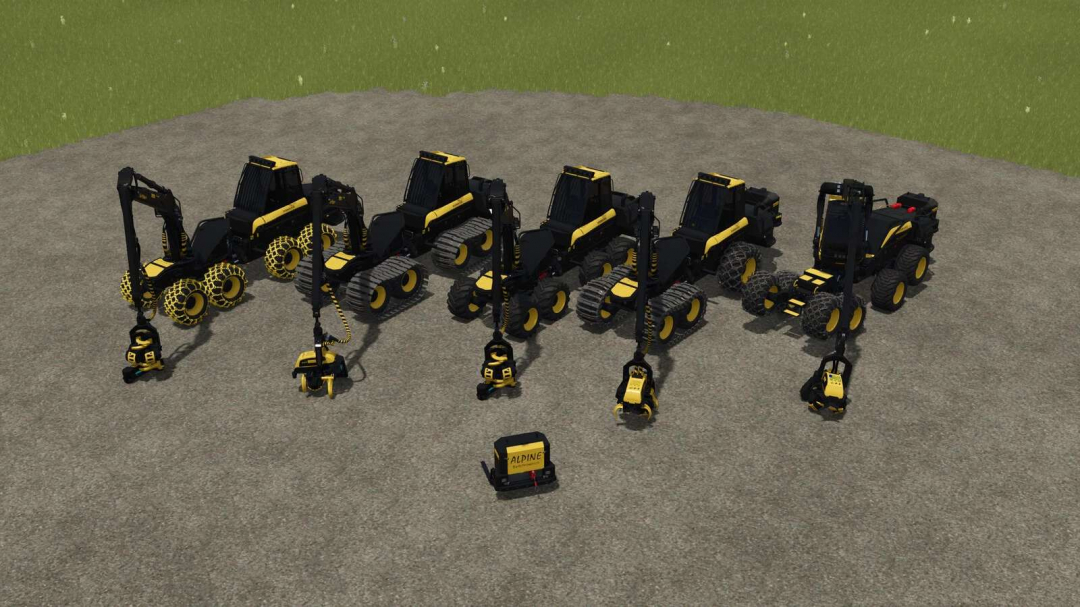 Ponsse Harvester Pack v1.0