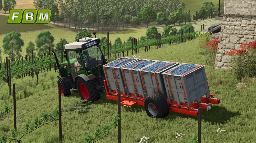 Sadrim Fruit Tipping Trailer II v1.0