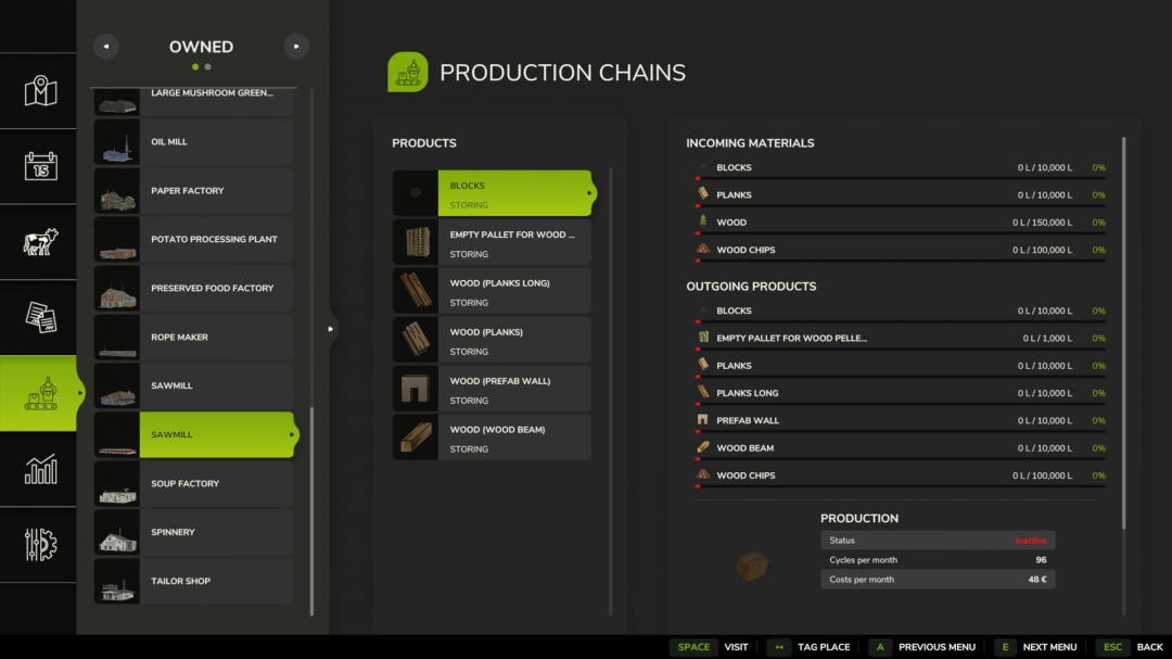 Sawmill / Pellet Palette V1.1