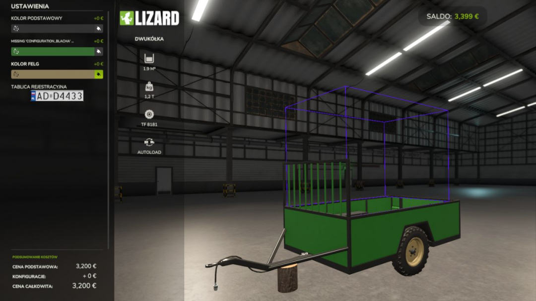 Two Wheel Trailer V1.0