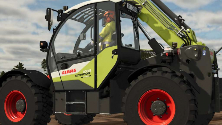 fs25-mods, CLAAS SCORPION 1033 Rust Edition v1.0
