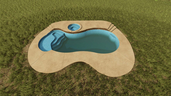 fs25-mods, Home Swimming Pool PC v1.0