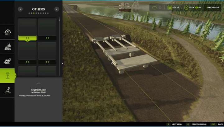fs25-mods,  Interstate and Bridge Mod v1.0
