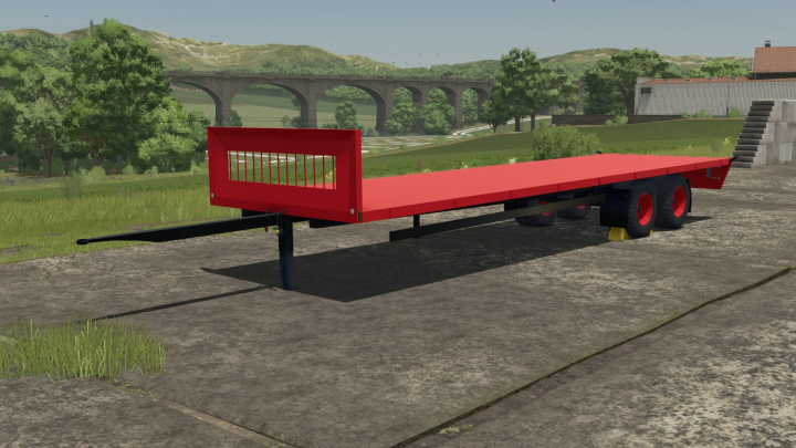 fs25-mods,  Lizard FlatBed Trailer V1.0