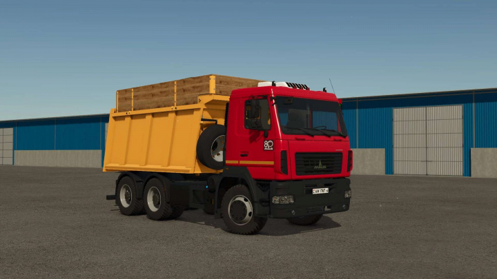 fs25-mods, MAZ 6501 12.5/15.4 m3 v1.0