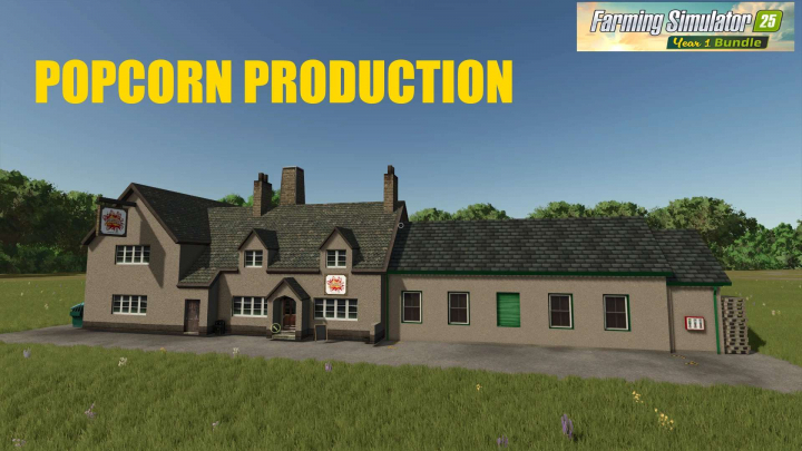 fs25-mods, POPCORN PRODUCTION V1.0