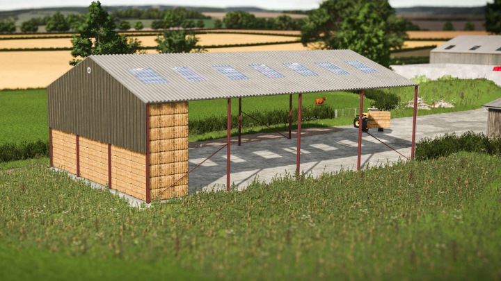 fs25-mods, UK Bale Shed v1.0