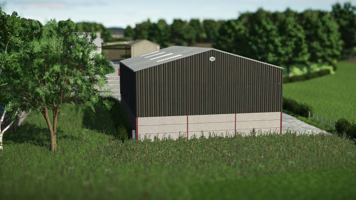 fs25-mods, UK Grain and Machinery Shed v1.0