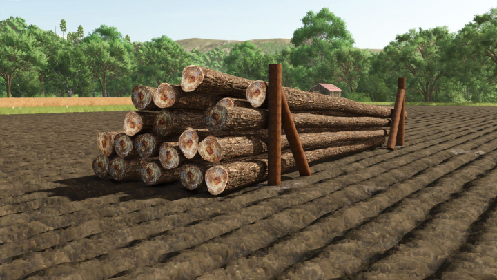 fs25-mods, Wooden Support V1.0