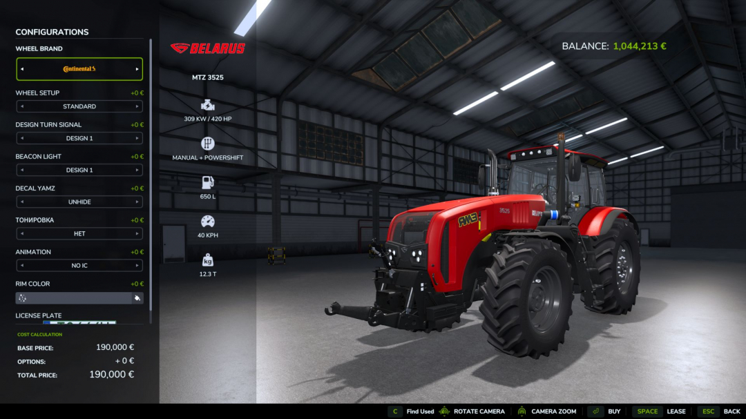Belarus 3525 V1.0.0.1