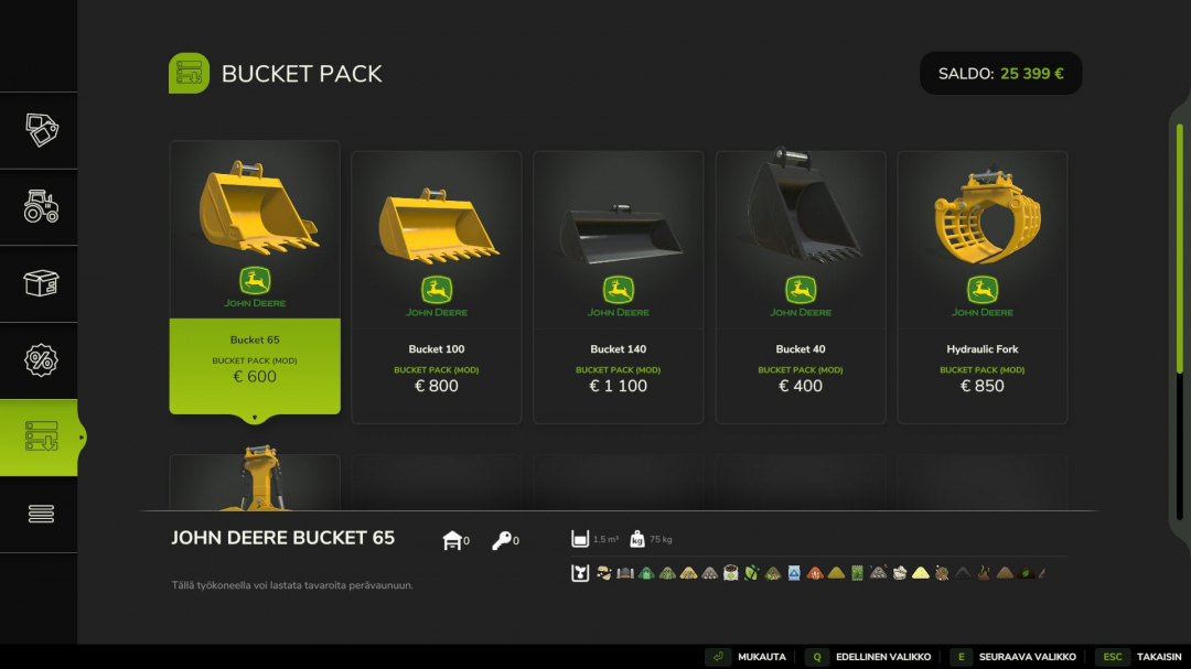 Bucket Pack Yellow V1.1