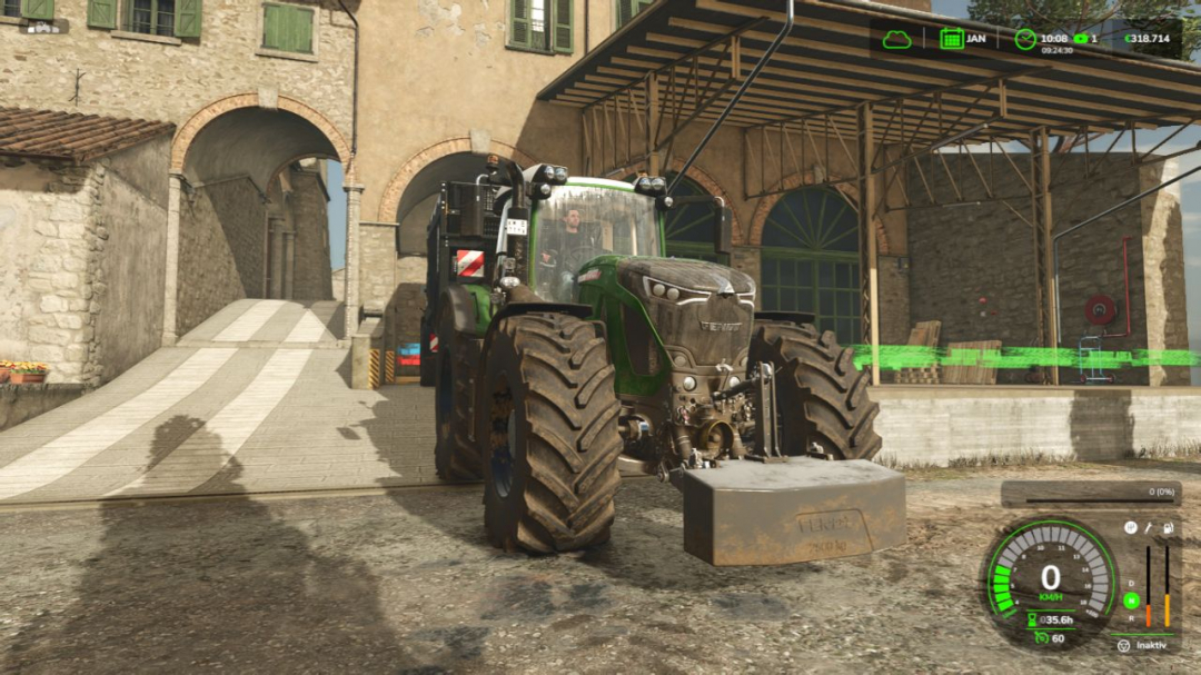 Fendt 900 Vario Realistic driving physics V1.0