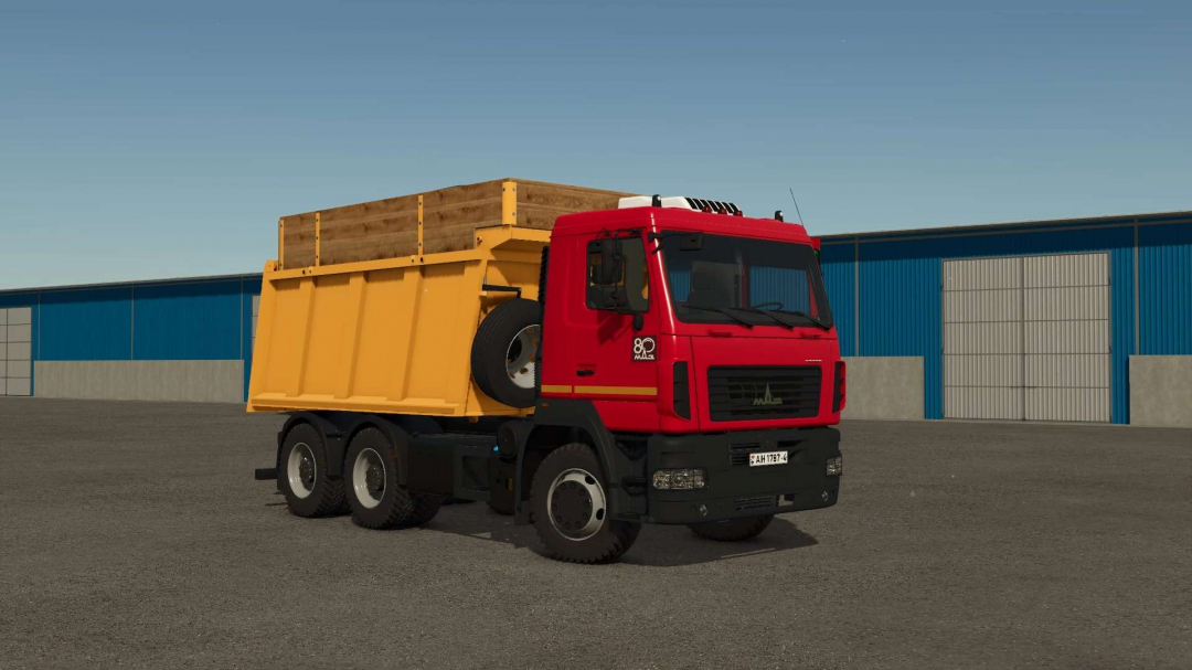 MAZ 6501 12.5/15.4 m3 v1.0
