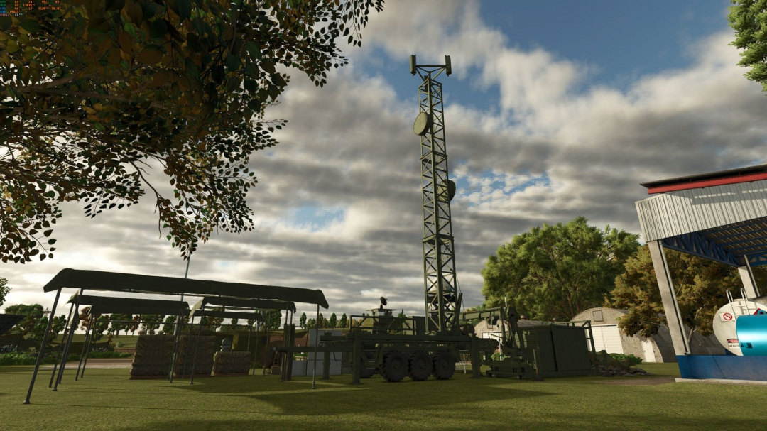 Military communications antenna V1.0