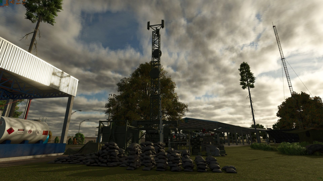 Military communications antenna V1.0