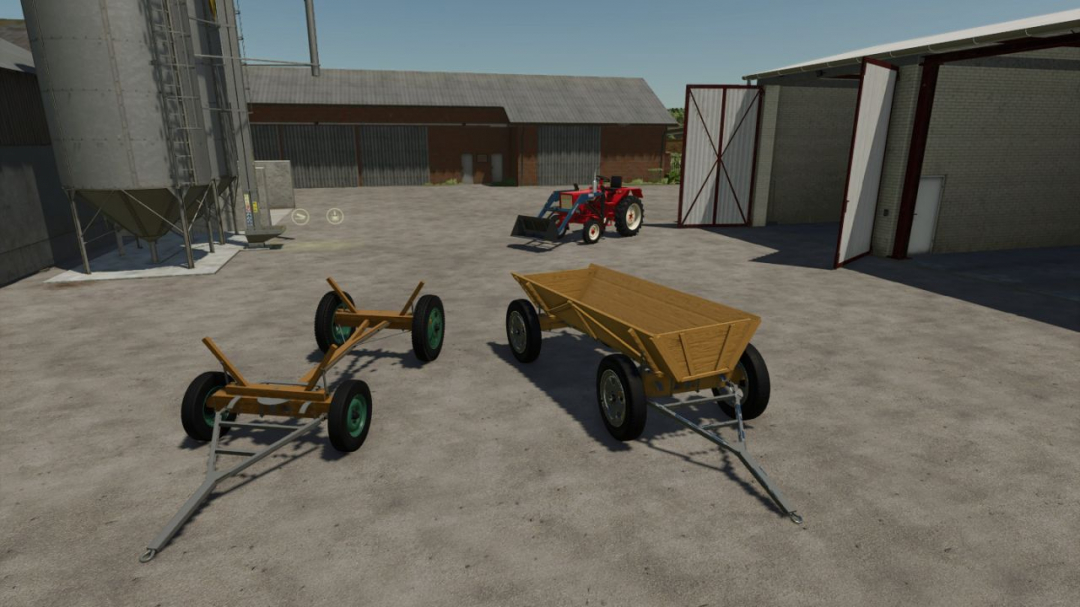 Wooden homemade trailer V1.0.0.1
