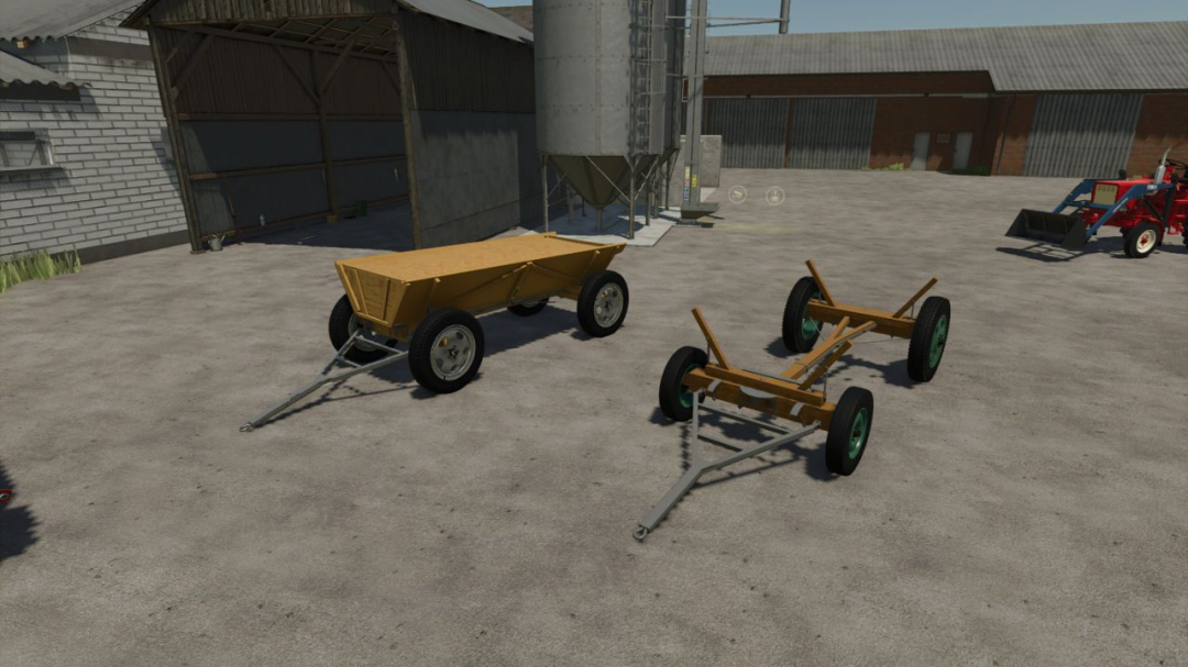Wooden homemade trailer V1.0.0.1