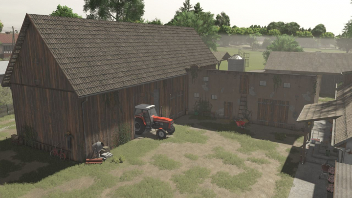 fs25-mods,  Barn With A Cowshed V1.0.0.1