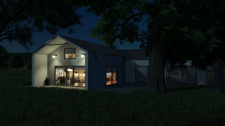 fs25-mods,  EU Modern House v1.0